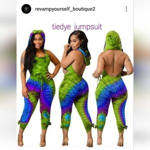 Nwot colorful jumpsuit